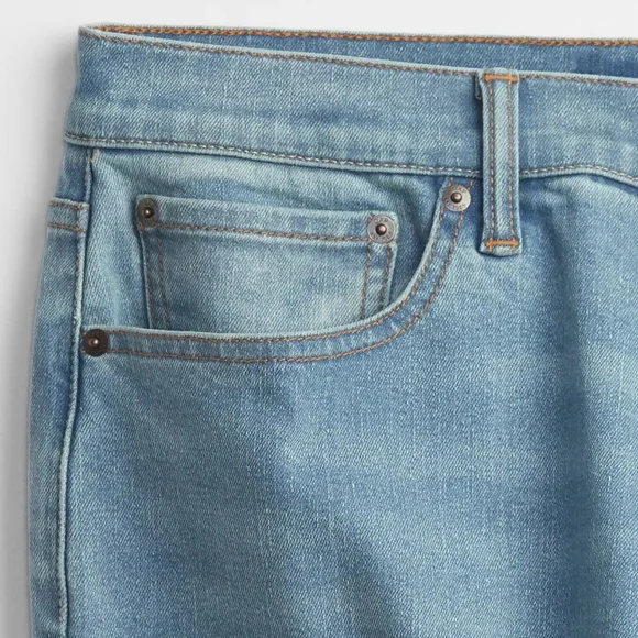 GAP Straight Taper GapFlex Jeans with Washwell-29W 30L